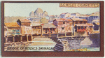 Bridge of houses, Srinagar, India.