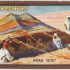 Arab tent.