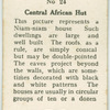 Central African hut.