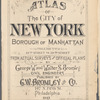 Atlas of the city of New York, borough of Manhattan