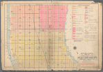 Outline and index map of Volume Two, Atlas of New York City, borough of Manhattan, 14th Street to 59th Street