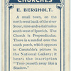 East Bergholt.
