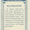 Blundeston.