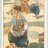 Picking up a large stone is a sign that it will not be thrown.
