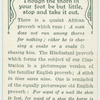Though the thorn in your fott be but littele, stop and take it out.