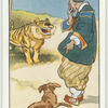 It's no use calling the tiger to change away the dog.