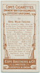 Royal Welsh Fusiliers.