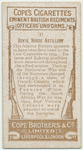 Royal Horse Artillery.