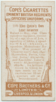 33rd Queen's Own Light Infantry.