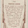 Rampur Lancers.
