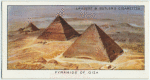 Pyramids of Giza, near Cairo.