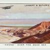 The "Hanno" over the Dead Sea.