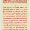 The West African Pavilion.