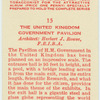The United Kingdom Government Pavilion.