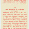 The Women of Empire Pavilion.