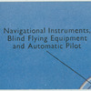 Navigational instruments.