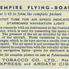 Pitot tube for air speed indicator. Starboard navigation light.
