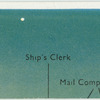 Ship's clerk.