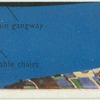 Adjustable chairs.