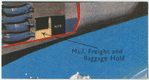 Mail, freight and baggage hold.
