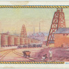 Gold mining.