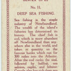 Deep sea fishing.