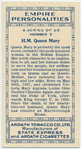 H.M. Queen Mary.
