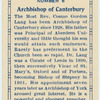 Archbishop of Canterbury [Most Rev. Cosmo Gordon Lang].