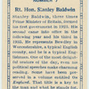 Rt. Hon. Stanley Baldwin.