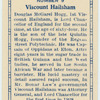 Viscount Hailsham.