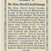 Rt. Hon. David Lloyd George.