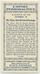 Rt. Hon. David Lloyd George.