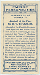 Admiral of the Fleet Sir R.Y. Tyrwhitt, BT.
