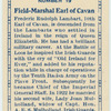 Field-Marshal Earl of Cavan.