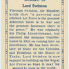 Lord Swinton.