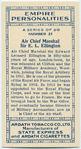 Air Chief Marshal Sir E.L. Ellington.