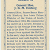 General Hon. J.B.M. Hertzog.