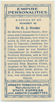 Sir H.J. Stanley.