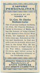 Lt. Gen. Sir Charles Bonham-Carter.