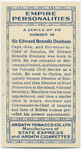 Sir Edward Brandis Denham.