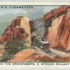 In the Drakensberg, South African Railways.