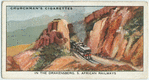 In the Drakensberg, South African Railways.