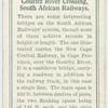 Gouritz River Crossing, South African Railways.