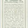The "Continental Ltd." on Pembina Bridge, C.N.R. [Canadian National Railway].