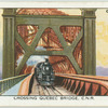 Crossing Quebec Bridge, C.N.R. [Canadian National Railway].