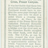 Where C.N.R. [Canadian National Railway] and C.P.R. [Canadian Pacific Railway] cross, Fraser Canyon.