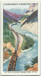 In the Kicking Horse Pass, C.P.R. [Canadian Pacific Railway].