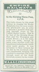 In the Kicking Horse Pass, C.P.R. [Canadian Pacific Railway].