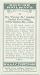 The "Punjab Ltd." crossing Jhelum River Bridge, North-Western Ry., India.