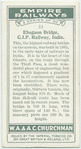 Ehegaon Bridge, G.I.P. Railway, India.